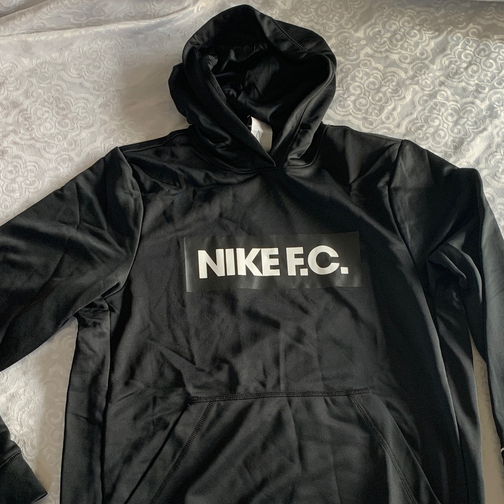 Nike F.C. Black Pullover Hoodie